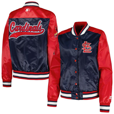 Starter Navy St. Louis Cardinals The Legend Full-snap Jacket