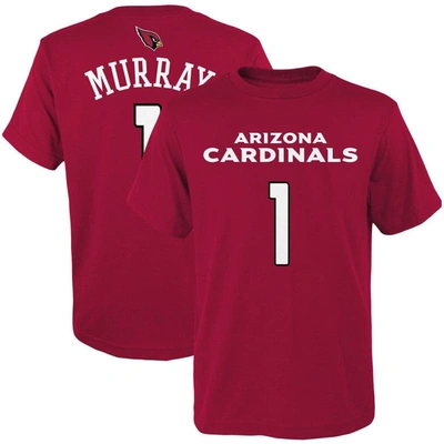 Outerstuff Kids' Youth Kyler Murray Cardinal Arizona Cardinals Mainliner Player Name & Number T-shirt