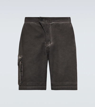 A-cold-wall* Multi-pocket Elasticated-waist Bermuda Shorts In Black