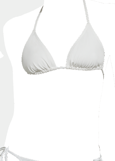 Eres Women's Mouna Triangle Bikini Top In White