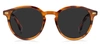 Hugo Boss Boss Boss 1365/s Ir 0sx7 Round Sunglasses In Grey
