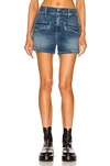Rta Shane Denim Shorts In Azure Blue