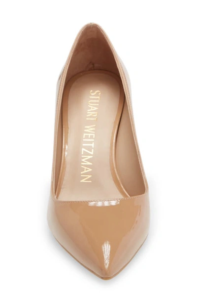 Stuart Weitzman Linsi 75 Pump In Brown