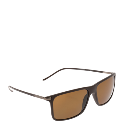 Pre-owned Giorgio Armani Brown Ar8034 Square Sunglasses