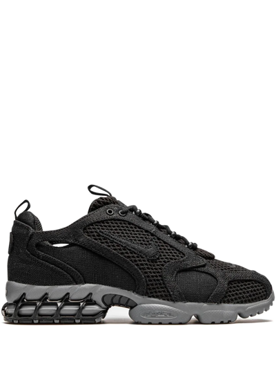 Nike X Stussy Air Zoom Spiridon Caged Sneakers In Black