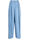 STELLA MCCARTNEY HIGH-WAIST TAILORED TROUSERS