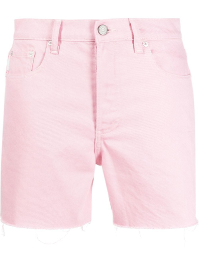 Boyish Jeans High-waist Denim Shorts In Rosa
