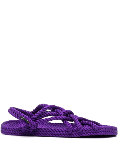 Nomadic State Of Mind Purple Rope Jc Low Sandals