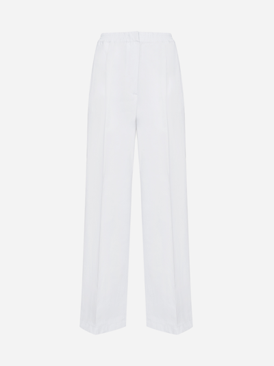 Sportmax Pantalone Clarion Bianco In White