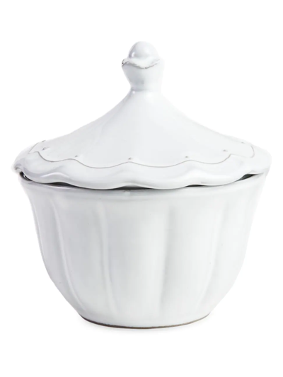 Arte Italica Bella Bianca Sugar Bowl In White