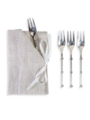 Arte Italica Tavola 4-piece Appetizer Fork Set