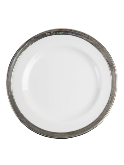 Arte Italica Tuscan Ceramic Salad Plate In White