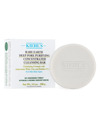 Kiehl's Since 1851 Women's Rare Earth Deep Pore Purifying Concentrated Facial Cleansing Bar In No Color
