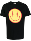Phipps Graphic-print Round Neck T-shirt In Black