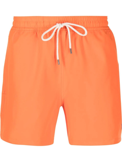 POLO RALPH LAUREN LOGO PATCH SWIMMING SHORTS