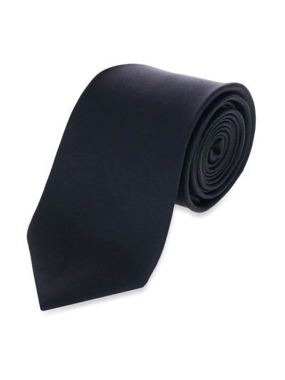 Trafalgar Sutton Formal Silk Tie In Black
