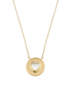 Elizabeth Moore Women's 14k Yellow Gold & Mother-of-pearl Heart Pendant Necklace