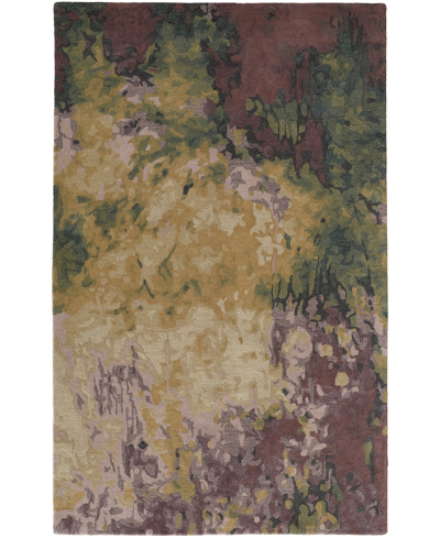 Simply Woven Amira R8633 5' X 8' Area Rug In Purple