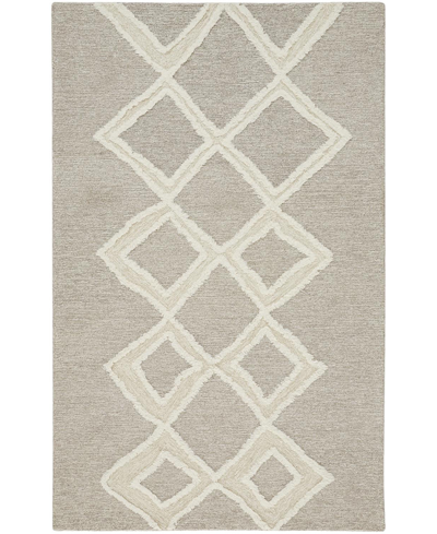 Simply Woven Anica R8009 2' X 3' Area Rug In Taupe