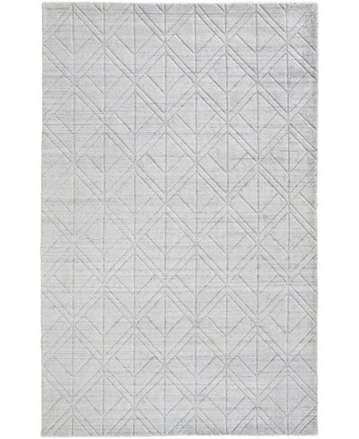 Simply Woven Redford R8847 5' X 8' Area Rug In White