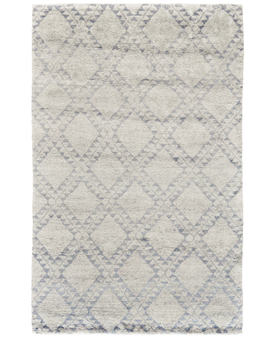 Simply Woven Clayton Cla6458 2' X 3' Area Rug In Ivory,blue