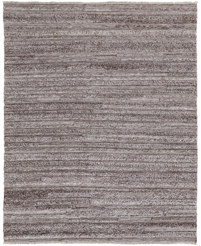 Simply Woven Alden R8637 5' X 8' Area Rug In Brown