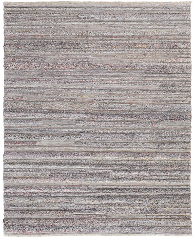 Simply Woven Alden R8637 5' X 8' Area Rug In Gray