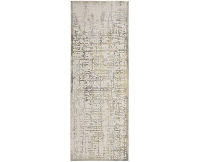 Simply Woven Waldor R3683 2'10" X 7'10" Runner Area Rug In Ivory