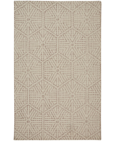 Simply Woven Rhett R8067 5' X 8' Area Rug In Beige