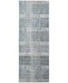 SIMPLY WOVEN AZURE R3413 2'10" X 7'10" RUNNER AREA RUG