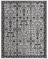 Simply Woven Bueler Bue8839 5' X 8' Area Rug In Gray/black