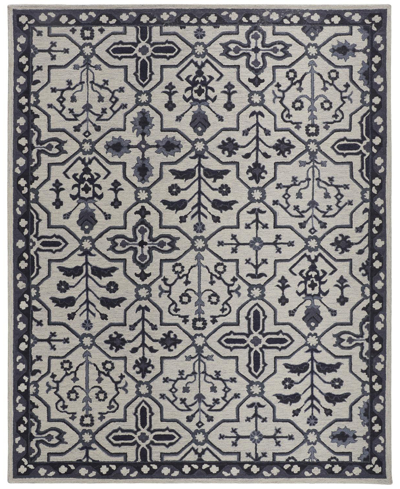 Simply Woven Bueler Bue8839 5' X 8' Area Rug In Gray,black