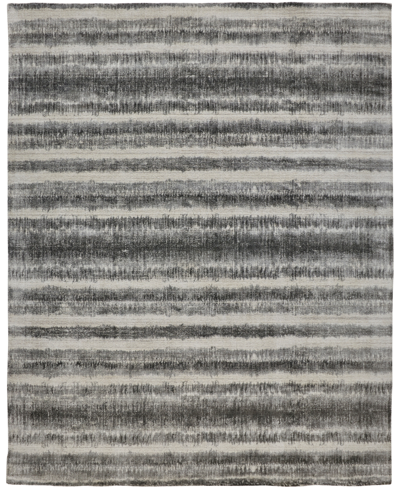 Simply Woven Mackay R8824 2' X 3' Area Rug In Gray
