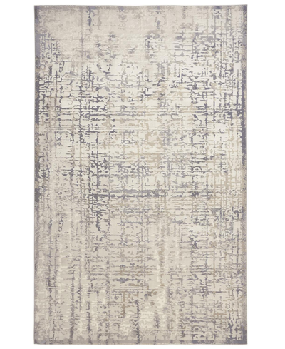 Simply Woven Waldor R3683 5' X 8' Area Rug In Ivory
