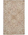 Simply Woven Belfort R8778 2' X 3' Area Rug In Brown