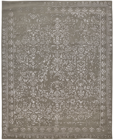 Simply Woven Bella R8014 5' X 8' Area Rug In Gray