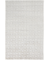 Simply Woven Redford R8669 3'6" X 5'6" Area Rug In White