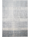Simply Woven Azure R3413 1'8" X 2'10" Area Rug In Silver-tone