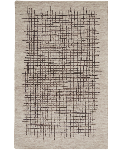 Simply Woven Maddox R8630 2' X 3' Area Rug In Taupe