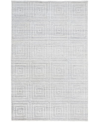 Simply Woven Redford R8670 3'6" X 5'6" Area Rug In White