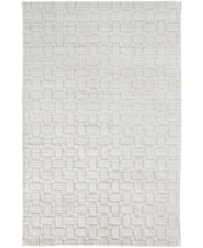 Simply Woven Redford R8669 2' X 3' Area Rug In White