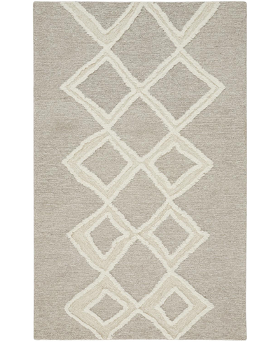 Simply Woven Anica R8009 5' X 8' Area Rug In Taupe