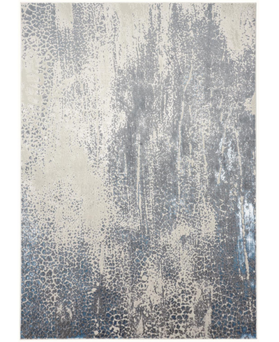 Simply Woven Azure R3401 5' X 8' Area Rug In Ivory