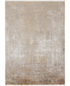 Simply Woven Assen Ase39fw 4'10" X 7'10" Area Rug In Taupe/gold-tone
