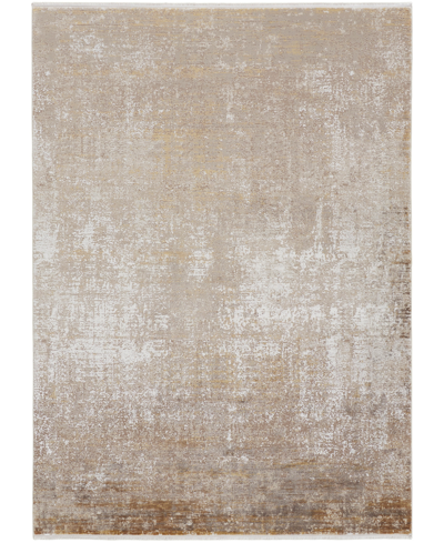 Simply Woven Assen Ase39fw 4'10" X 7'10" Area Rug In Taupe,gray
