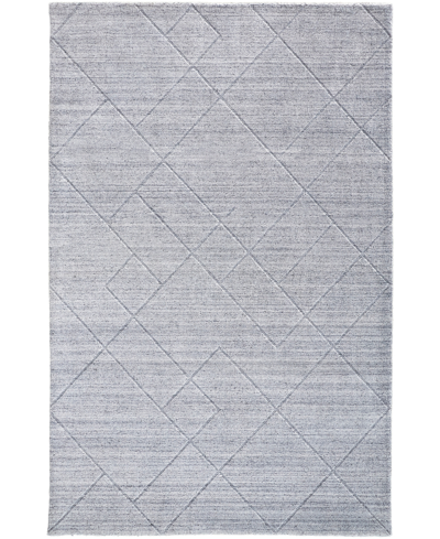 Simply Woven Redford R8848 2' X 3' Area Rug In Blue