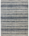 Simply Woven Parvati Par8824 2' X 3' Area Rug In Blue/gray