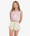 Volcom Big Girls Lil Fleece Shorts In Multi