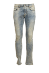 Represent Stonewashed Slim-fit Jeans In Blu