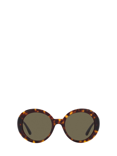Versace Ve4414 Havana Sunglasses